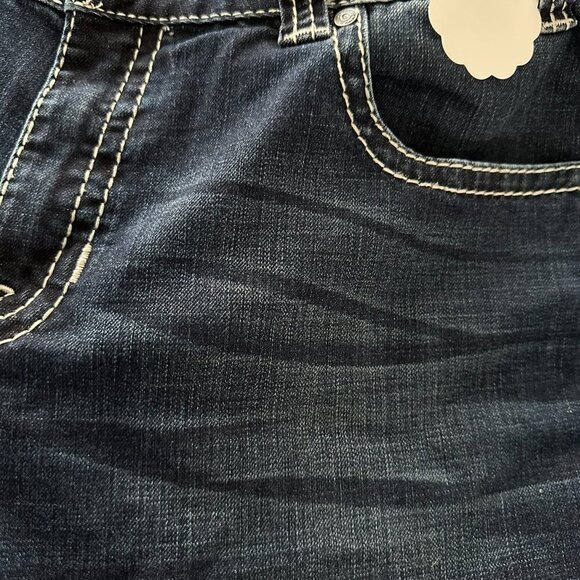 Rock & Roll Cowgirl Dark Wash Boyfriend Jeans - NWOT - Picture 11 of 11